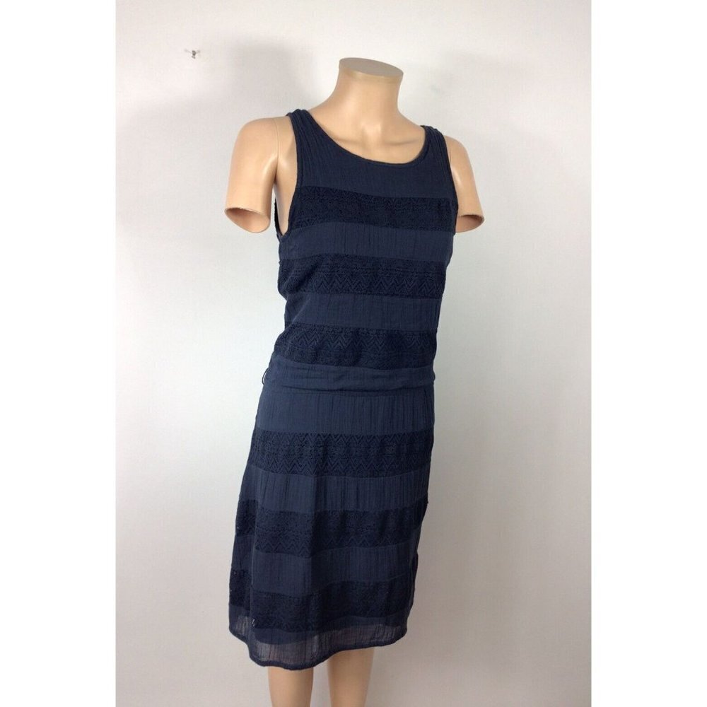 Garnet Hill Navy Dress Womens 2